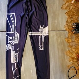 Gun warrior leggings